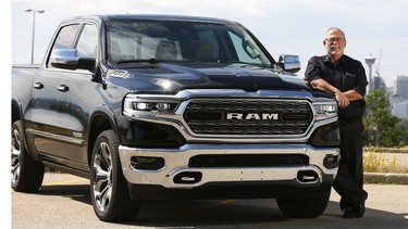 Attila Szabo with the 2019 Ram 1500.