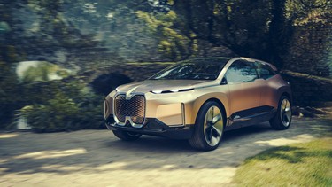 The 2021 BMW Vision iNEXT concept.