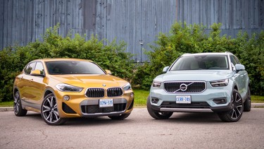 2018 BMW X2 vs. 2019 Volvo XC40