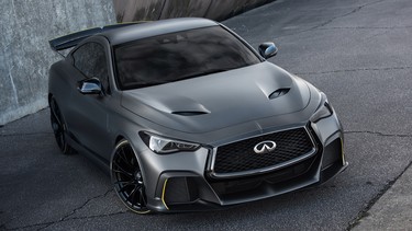 Infiniti's refreshed-for-2018 Project Black S.