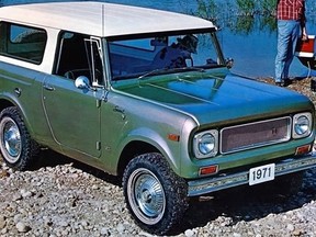 An International Harvester Scout