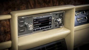 Jaguar Land Rover's Classic Infotainment System for its vintage vehicles.