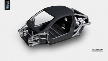 Gordon Murray Automotive's new iStream construction makes for extremely light weight.