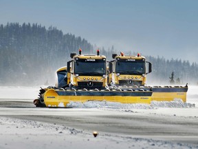 The Semcon-led "Yeti" project tests the feasibility of autonomous snowplows at airports.