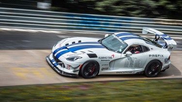 A private team of enthusiasts actually pushed this Dodge Viper ACR to its 'Ring lap record.