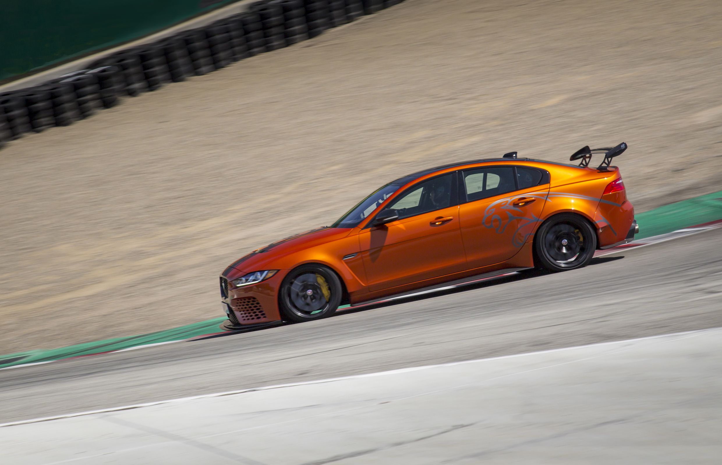Jaguar secures 'fastest sedan' title with record Laguna Seca lap Driving