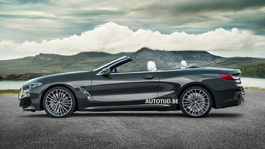 The 2019 BMW 8 Series convertible leaked before its debut at the LA auto show