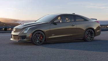 The exclusive 2019 Cadillac Pedestal Edition ATS-V Coupe and CTS-V Super Sedan celebrates Cadillac’s 15 years of V-Series with exclusive new color, Bronze Dune Metallic . The edition is limited production of 300 vehicles.
