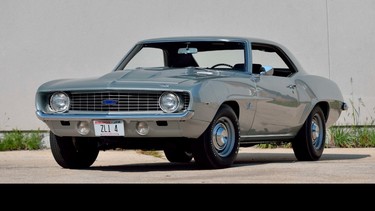 One of 69 COPO Camaros is heading to the Mecum auction in Chicago