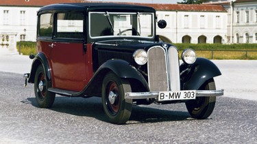 The BMW 303 of 1933 was the first appearance of the famous "kidney" grille.