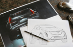 Sketches hint at Cadillac XT4 V-Sport and swoopy coupe concept