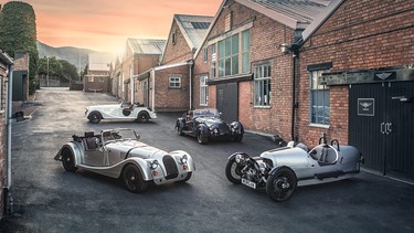 A selection of Morgan's 110th anniversary models