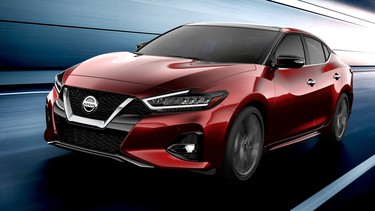 The 2019 Maxima, the flagship of Nissan’s sedan lineup, goes on sale in December.