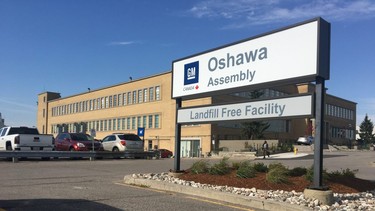 GM Oshawa Assembly sign