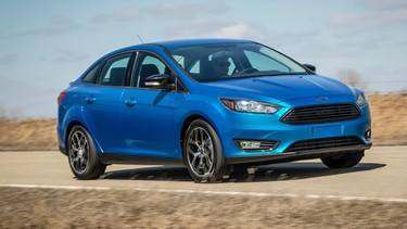 The 2018 Ford Focus sedan