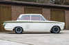A 1966 Ford Cortina Lotus race car once piloted by Graham Hill, due for sale at Silverstone Auctions January 2019 event