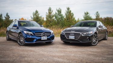 2018 Mercedes-Benz C300 vs. 2019 Genesis G70 2.0T