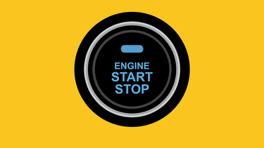 Engine start-stop button