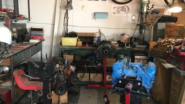 Dave Watson's two-bay garage and body shop