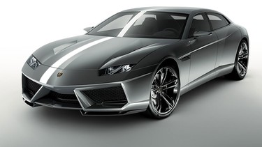 The 2008 Lamborghini Estoque concept.
