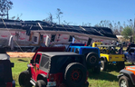 Jeep club uses Wranglers to flip hurricane victim’s house
