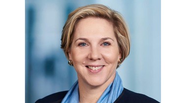 This undated photo provided by Tesla Inc. shows Robyn Denholm. Tesla's board has named one of its own as chairman to replace Elon Musk, complying with terms of a fraud settlement with U.S. securities regulators.