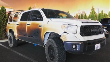 Toyota gives new truck to man who saved hospital patients
