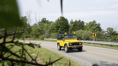 Land Rover Canada's 70th Anniversary celebrations included a meet-up, and convoy, of nearly 70 privately owned Land Rovers