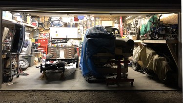 In February, the In the Garage series began running and the first workspace visited was Jason Brunner’s two car garage.