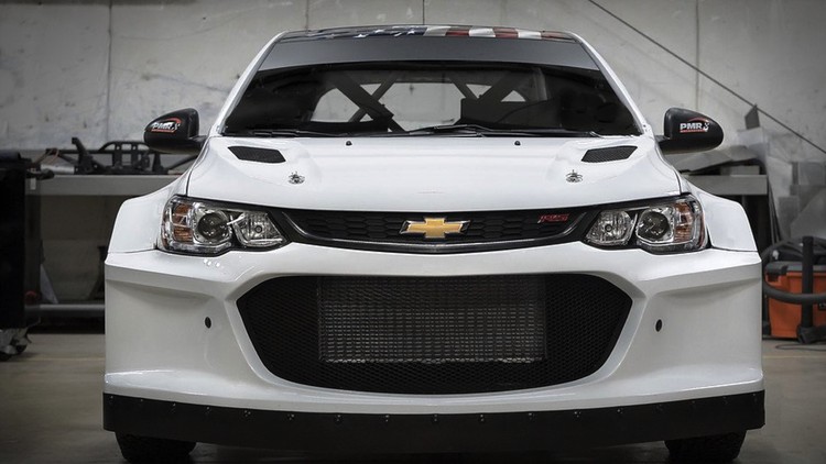 This rally team put a V8 in a Chevy Sonic | Driving