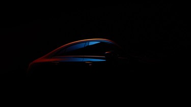 A teaser image of the 2020 Mercedes-Benz CLA