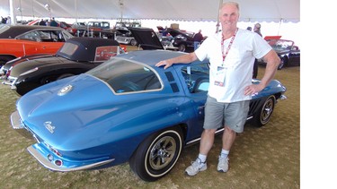 Nanaimo’s Dave Gold sold this original 1965 Corvette with only 9,400 miles on the odometer at the Russo & Steele Auction for US$95,000 net to him.