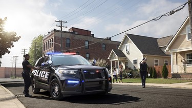 All-new 2020 Police Interceptor Utility, with standard hybrid all-wheel-drive powertrain, will save police agencies and taxpayers as much as $5,700 per vehicle annually in fuel costs* over current Police Interceptor Utility equipped with 3.7-liter gas engine