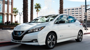 The new 2019 Nissan Leaf Plus has a 62 kWh battery pack and an NRCan range of up to 363 kilometres.
