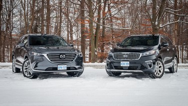 2019 Mazda CX-9 vs. 2019 Kia Sorento