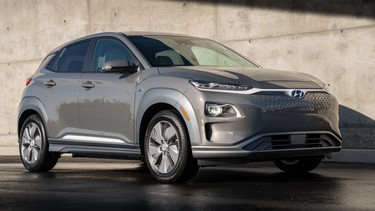 The all-new new Kona Electric crossover is a stylish and efficient compact CUV.