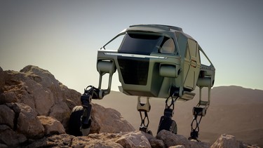 Hyundai's Elevate Walking Car Concept, from 2019