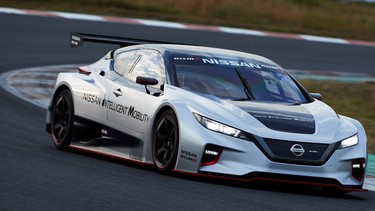The second-generation Nissan Leaf Nismo RC is equipped with battery technology and drivetrain components from the Nissan Leaf, the world's best-selling electric car.