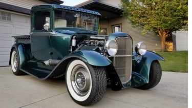 It took Scott Meadors of Airdrie 2,750 hours to construct this 1930 Ford Model A truck that will be displayed at the 53rd Annual World of Wheels in Calgary from Feb. 22 to 24.