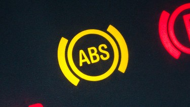 Airbag warning light.