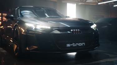 Audi’s Super Bowl ad sets e-tron GT concept at the gates of heaven