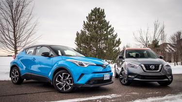 2019 Toyota C-HR vs. 2019 Nissan Kicks