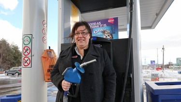 Elizabeth Manetta has worked in service stations since her first after-school job.