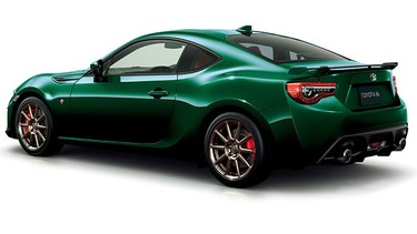 The 2019 Toyota 86 British Green Limited Edition