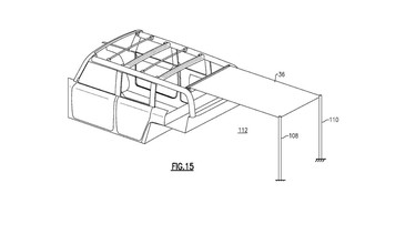 Ford Bronco cloth roof patent - 1
