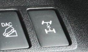 On some AWD vehicles, the differential can be locked for low-speed traction in snow or mud