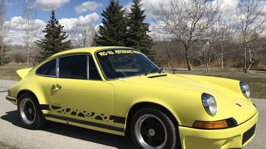Imported from the U.S. in 1988, this 1973 Porsche Carrera RS tribute car hasn’t seen the road for years.