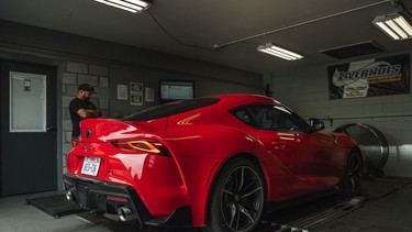 2020 toyota supra dyno