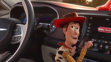 Chrysler Pacifica Toy Story dance party