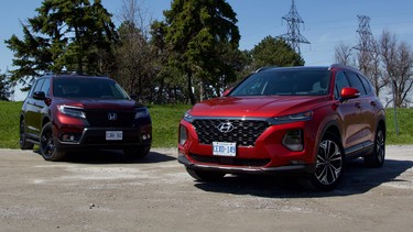 Honda Passport vs Hyundai Santa Fe